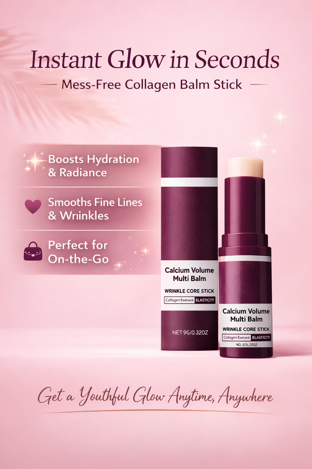 Golden Hour Collagen Glow Balm Stick